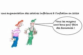 Les clés du social : En 2023, l'augmentation des salaires a été inférieure à l'inflation 