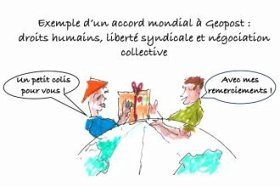 Les clés du social : Un exemple d'accord mondial, à Geopost : droits humains, liberté syndicale et dialogue social